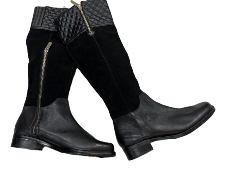 Boots Mid-calf Heels By Ellen Tracy In Black, Size: 9.5 Cheap