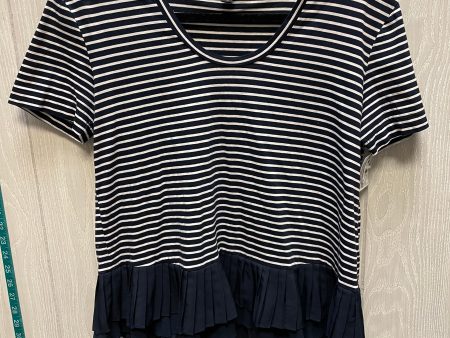 Top Short Sleeve By J. Crew In Striped Pattern, Size: Xs Online now