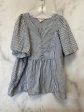 Top Short Sleeve By Terra & Sky In Striped Pattern, Size: 2x For Cheap