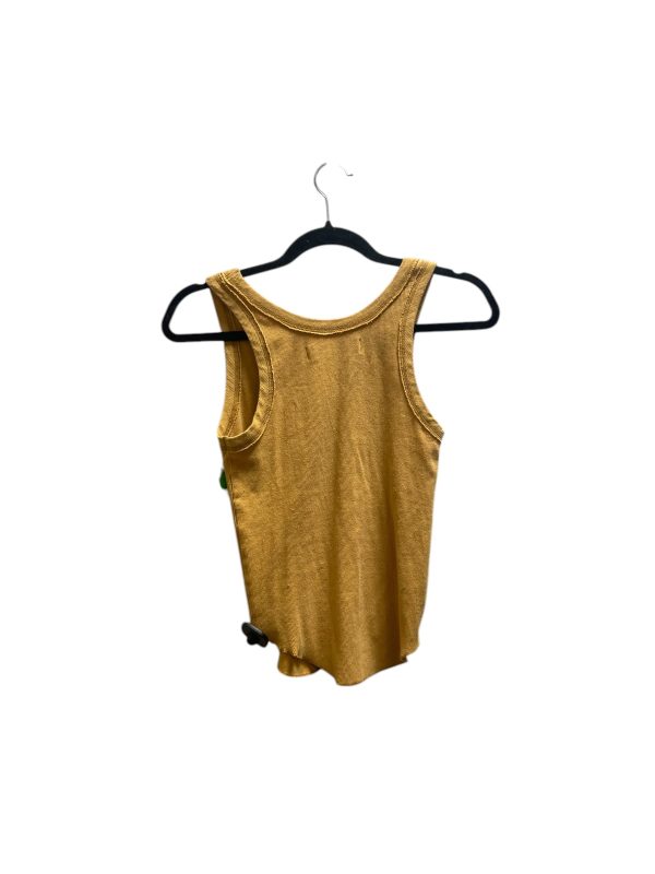 Top Sleeveless By Free People In Yellow, Size: Xs For Sale