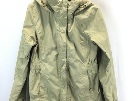 Athletic Jacket By The North Face In Tan, Size: M Online Sale