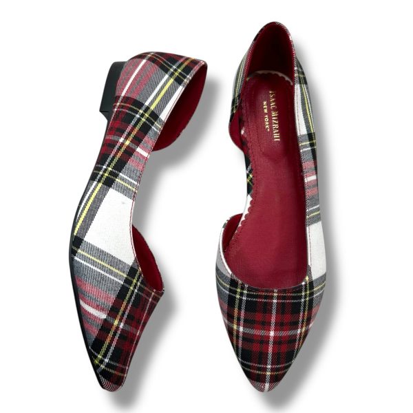 Shoes Flats By Isaac Mizrahi In Plaid Pattern, Size: 8.5 Sale