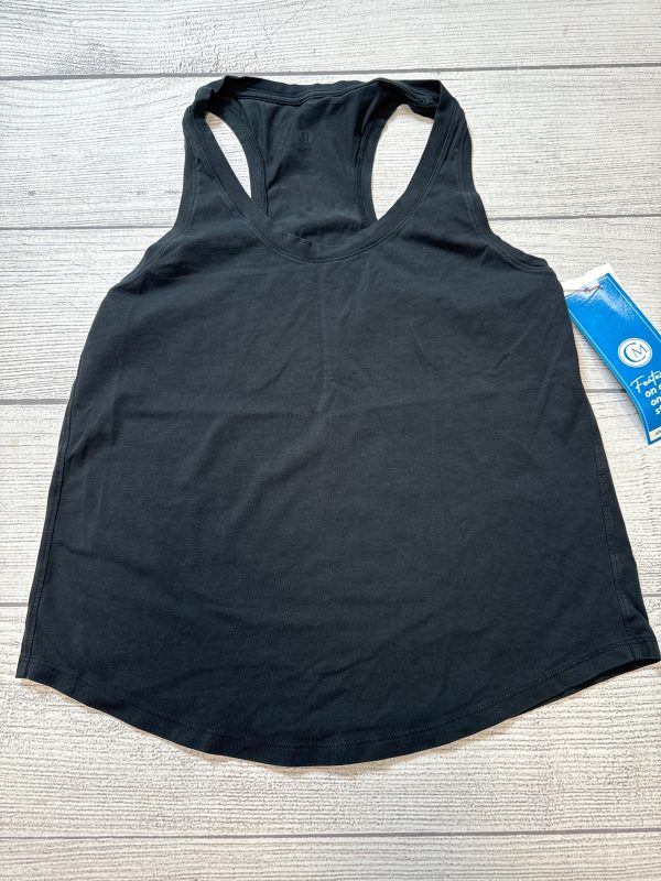 Athletic Tank Top By Lululemon In Black, Size: 6 Online now