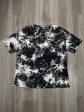 Top Short Sleeve By Shein In Tie Dye Print, Size: M Fashion