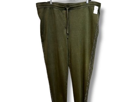 Pants Ankle By J Jill O In Olive, Size: Xl Hot on Sale