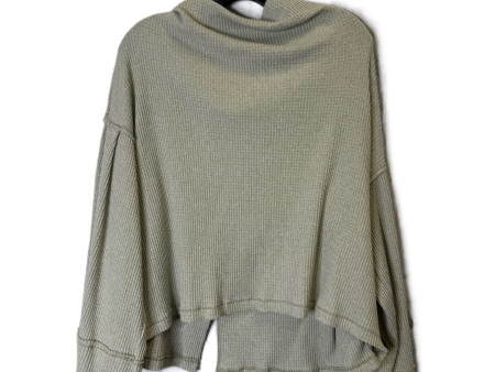 Top Long Sleeve By Mustard Seed In Green, Size: L Cheap