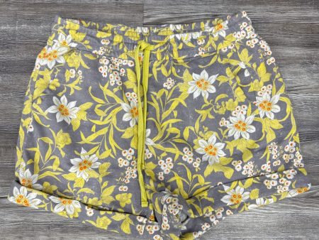 Shorts By Daily Practice By Anthropologie In Grey & Yellow, Size: M Supply