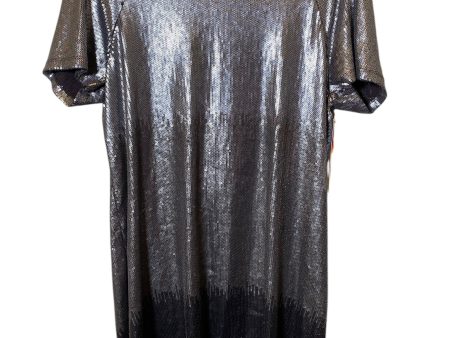 Top Short Sleeve By Free People In Silver, Size: M Supply