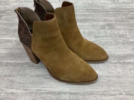 Boots Ankle Heels By Dolce Vita In Brown, Size: 10 Discount