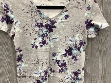 Top Short Sleeve By Croft And Barrow In Floral Print, Size: S Online