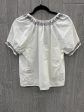 Top Short Sleeve By Sonoma In White, Size: S For Cheap