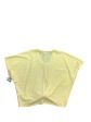 Top Short Sleeve Basic By Democracy In Yellow, Size: M Online