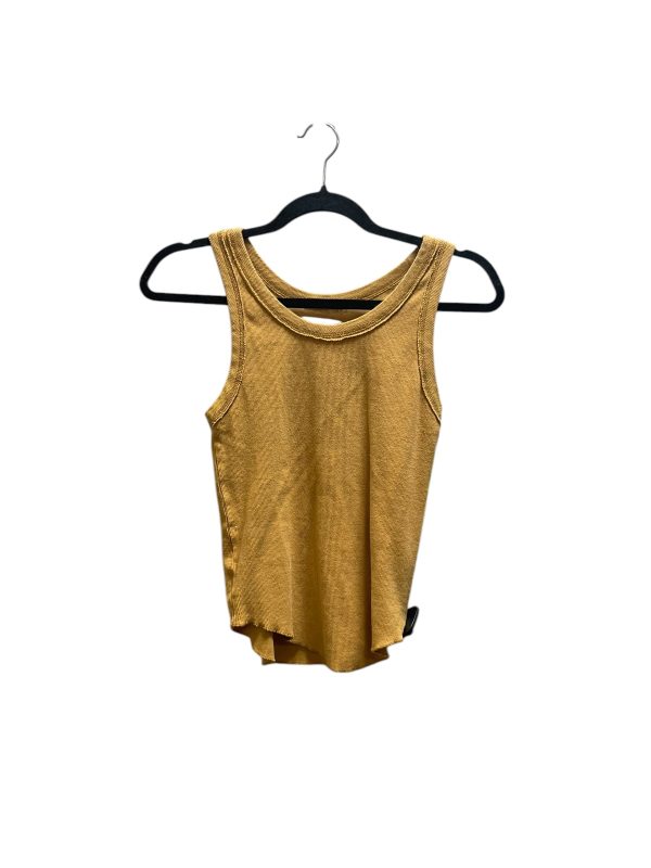 Top Sleeveless By Free People In Yellow, Size: Xs For Sale