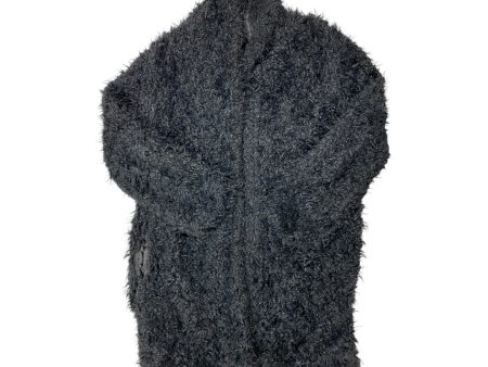 Coat Faux Fur & Sherpa By Wild Fable In Black, Size: L For Sale