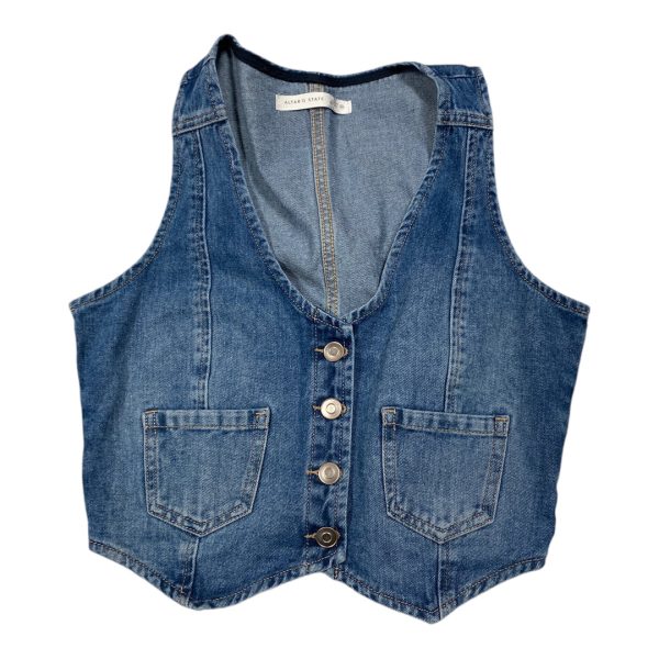 Vest Other By Altard State In Blue Denim, Size: M For Sale