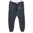 Pants Lounge By Peace Love World In Black & Grey, Size: L Fashion