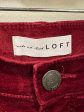 Pants Dress By Loft In Red, Size: 8 For Cheap