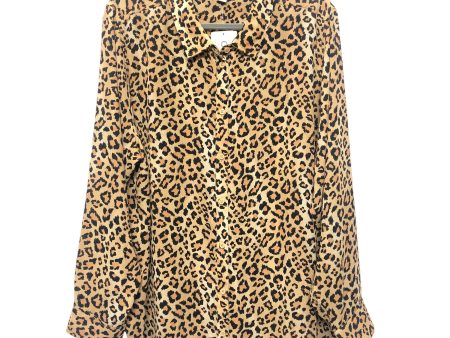 Top Ls By Clothes Mentor In Animal Print, Size:2X Supply