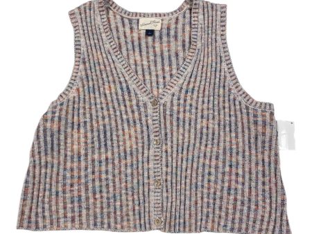 Vest Sweater By Universal Thread In Multi-colored, Size: L Supply