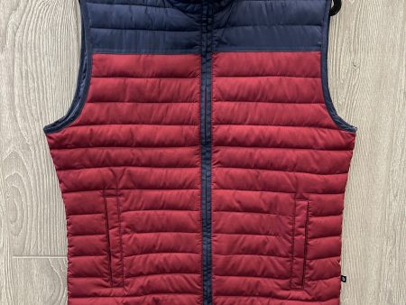 Vest Puffer & Quilted By Gap In Blue & Red, Size: M Discount