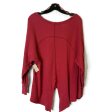 Top Long Sleeve By We The Free In Pink, Size: S Cheap