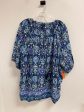 Top Short Sleeve By Talbots In Blue, Size: 3x Discount