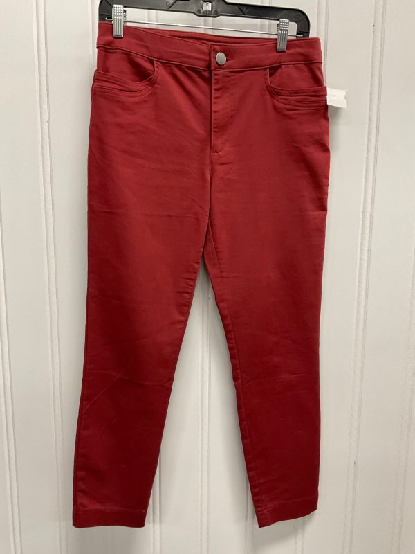 Pants Other By Christopher And Banks In Red, Size: 4 Online Sale