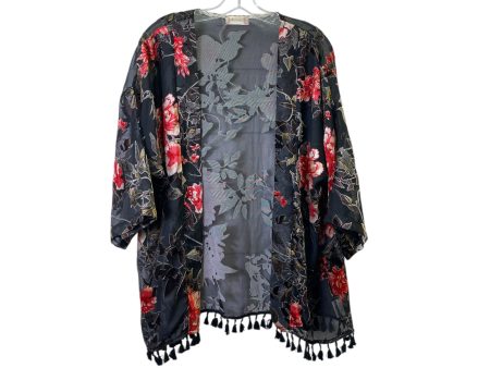 Kimono By Altard State In Black & Red, Size:S Online now