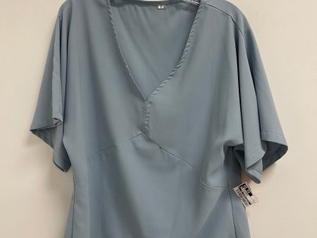 Top Short Sleeve By Clothes Mentor In Blue, Size: S Supply