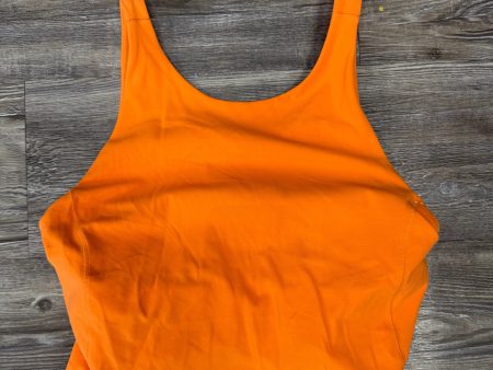 Athletic Tank Top By Lululemon In Orange, Size: 10 Online Hot Sale