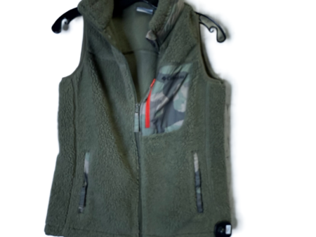 Vest Faux Fur & Sherpa By Columbia In Green, Size: Xs For Cheap