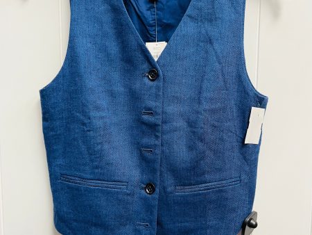 Vest Other By Banana Republic In Blue, Size: 2 Supply