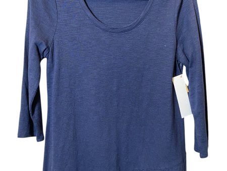 Top 3 4 Sleeve By Chicos In Navy, Size: S Online Sale