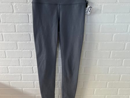 Athletic Leggings By Alo In Grey, Size: 4 Online Hot Sale