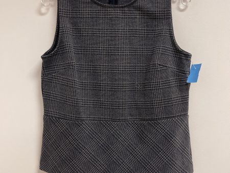 Top Sleeveless By Ann Taylor In Grey, Size: M Online