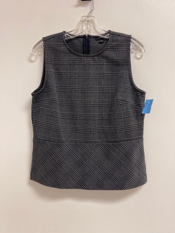 Top Sleeveless By Ann Taylor In Grey, Size: M Online