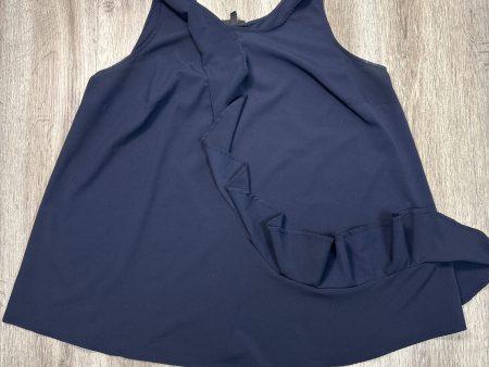 Top Sleeveless By Lane Bryant In Navy, Size: Xl Discount