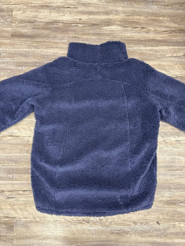 Athletic Sweatshirt Collar By Lululemon In Blue, Size: 10 For Sale