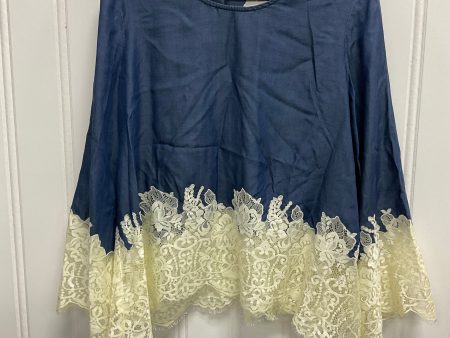 Top 3 4 Sleeve By Karen Kane In Blue, Size: M For Discount