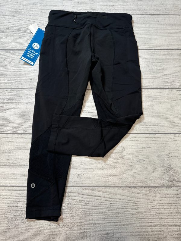 Athletic Leggings By Lululemon In Black, Size: 6 Fashion