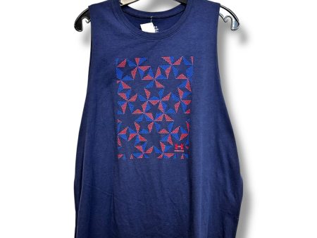 Athletic Tank Top By Under Armour In Navy, Size: Xl For Cheap