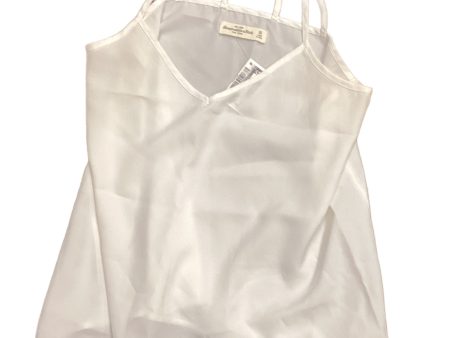 White Tank Top Abercrombie And Fitch, Size Xs Sale