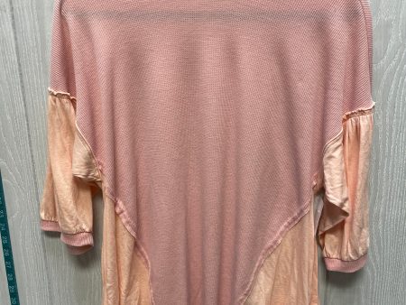 Top Short Sleeve By Urban Outfitters In Pink, Size: Xs For Cheap