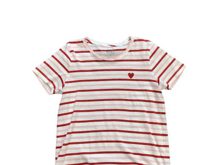 Top Short Sleeve Basic By J. Crew In Red, Size: M Fashion