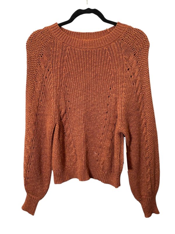 Sweater By American Eagle In Bronze, Size: S Cheap