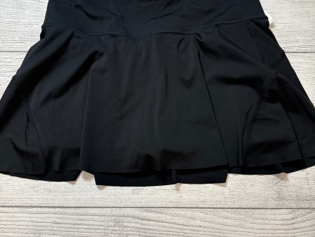 Athletic Skort By Athleta In Black, Size: Xl For Discount