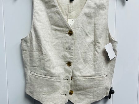 Vest Other By Banana Republic In Cream, Size: 2 Online Sale