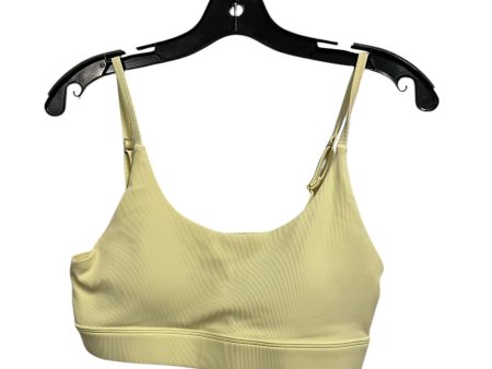 Athletic Bra By Clothes Mentor In Yellow, Size: M Hot on Sale