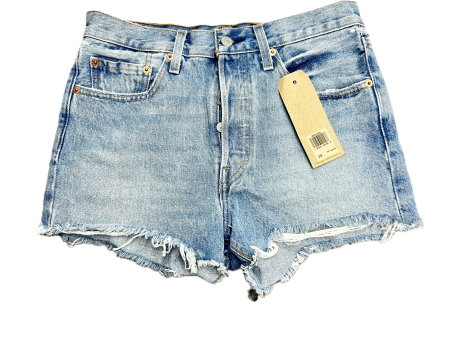 Shorts By Levis In Blue Denim, Size: 6 Hot on Sale