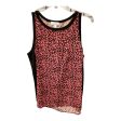 Top Sleeveless By Allison Joy In Animal Print, Size: M Online Hot Sale